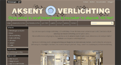 Desktop Screenshot of aksentverlichting.be