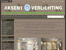 Tablet Screenshot of aksentverlichting.be